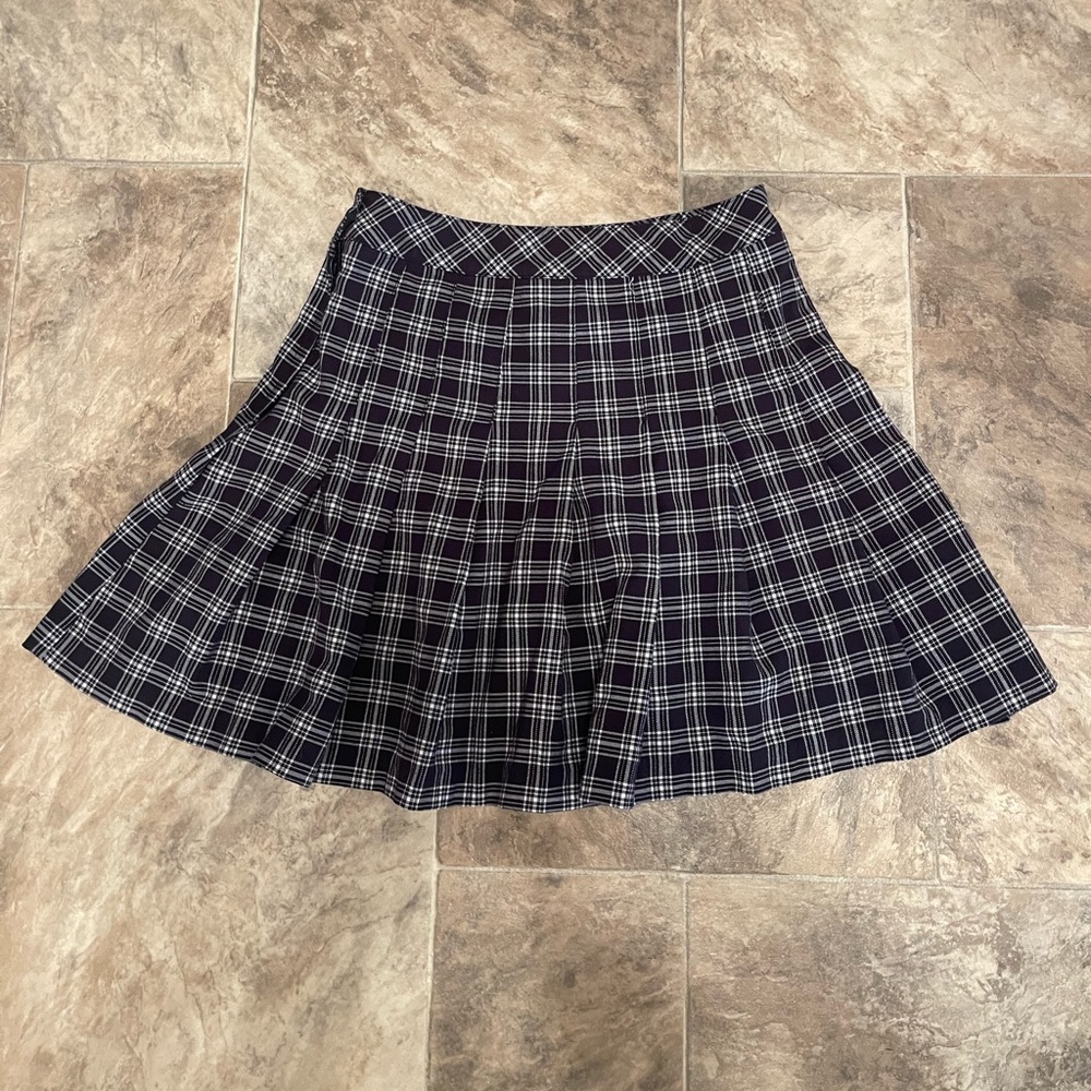 h&m pleated skirt